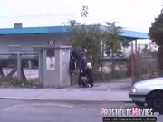 Порно проститутка на дороге